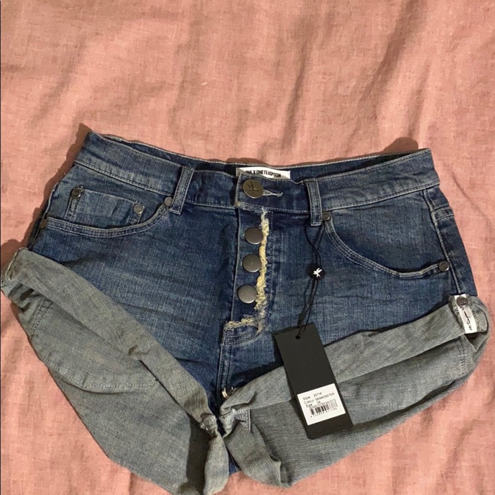 One teaspoon denim shorts